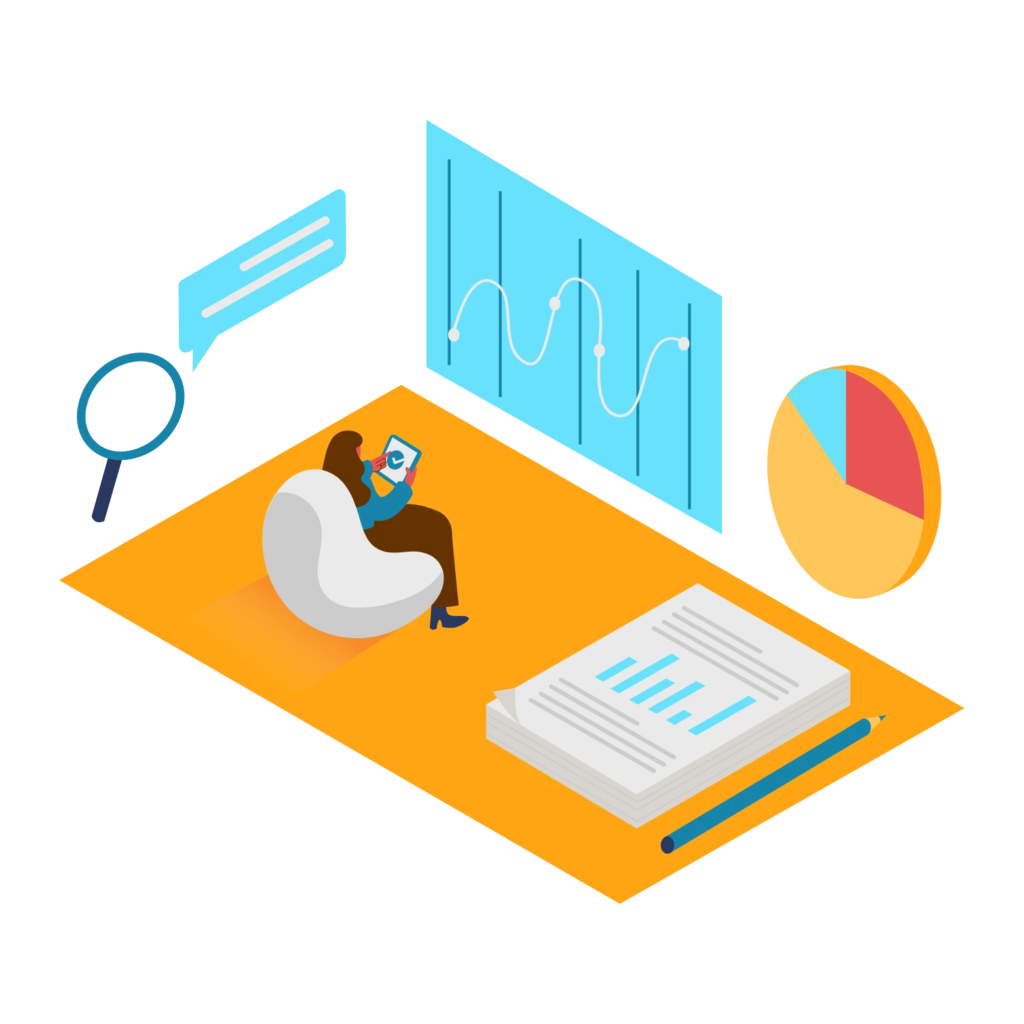 market analysis illustration